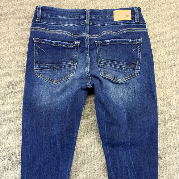 BKE Jeans Women 25x 31.5 Blue Denim Payton Mid-Rise Skinny Universal Fit Stretch - Picture 3 of 11